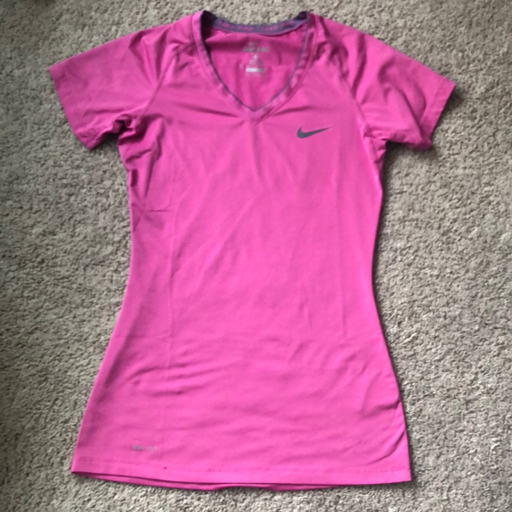 Pink Nike Workout Top